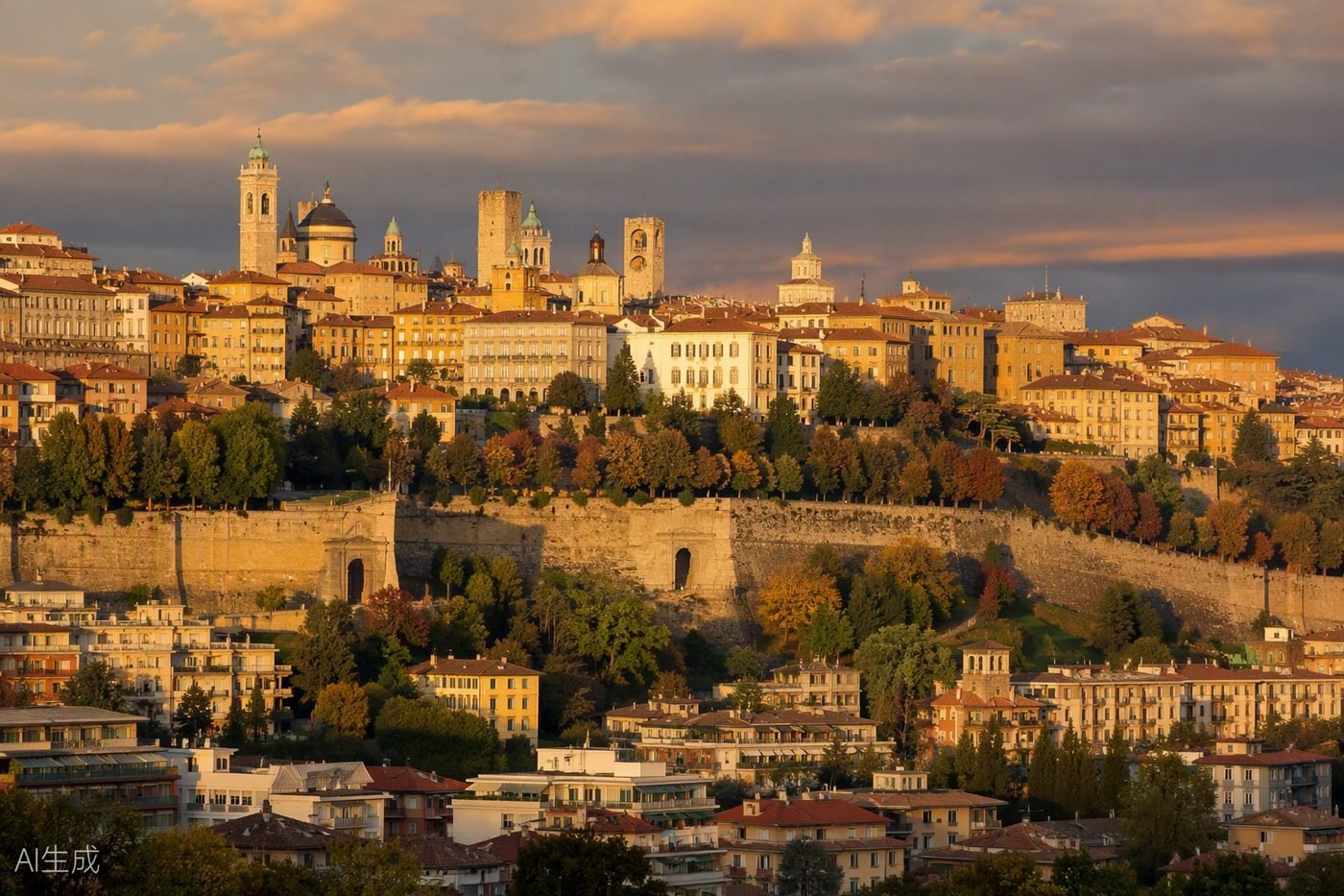 Bergamo, Città Alta e il territorio pedemontano tra Brembo e Serio: tetti e capannoni ideali per il fotovoltaico