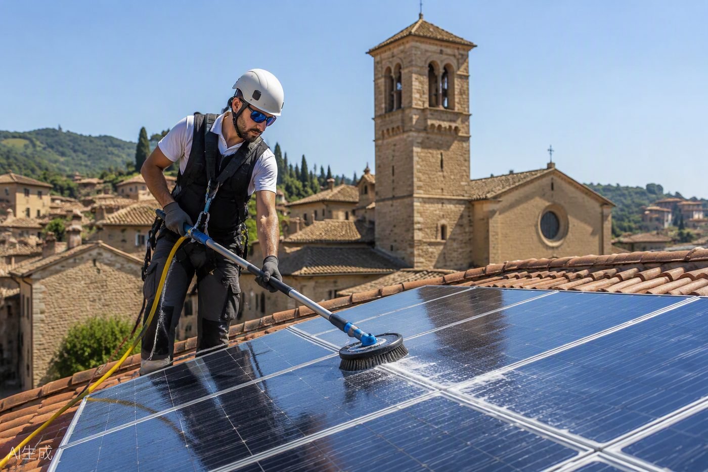 Pulizia Pannelli Fotovoltaici a Bergamo e provincia